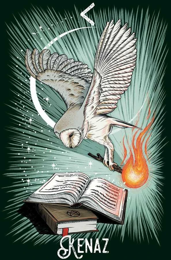 The Witch’s Familiar Runic Oracle Kortos Pocket Hay House