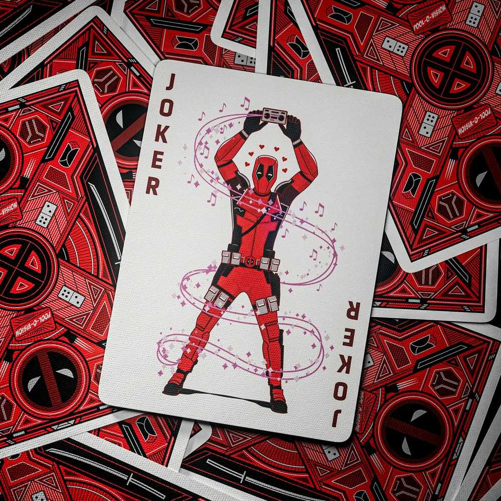 Theory 11 Žaidimo Kortos Deadpool Theory11