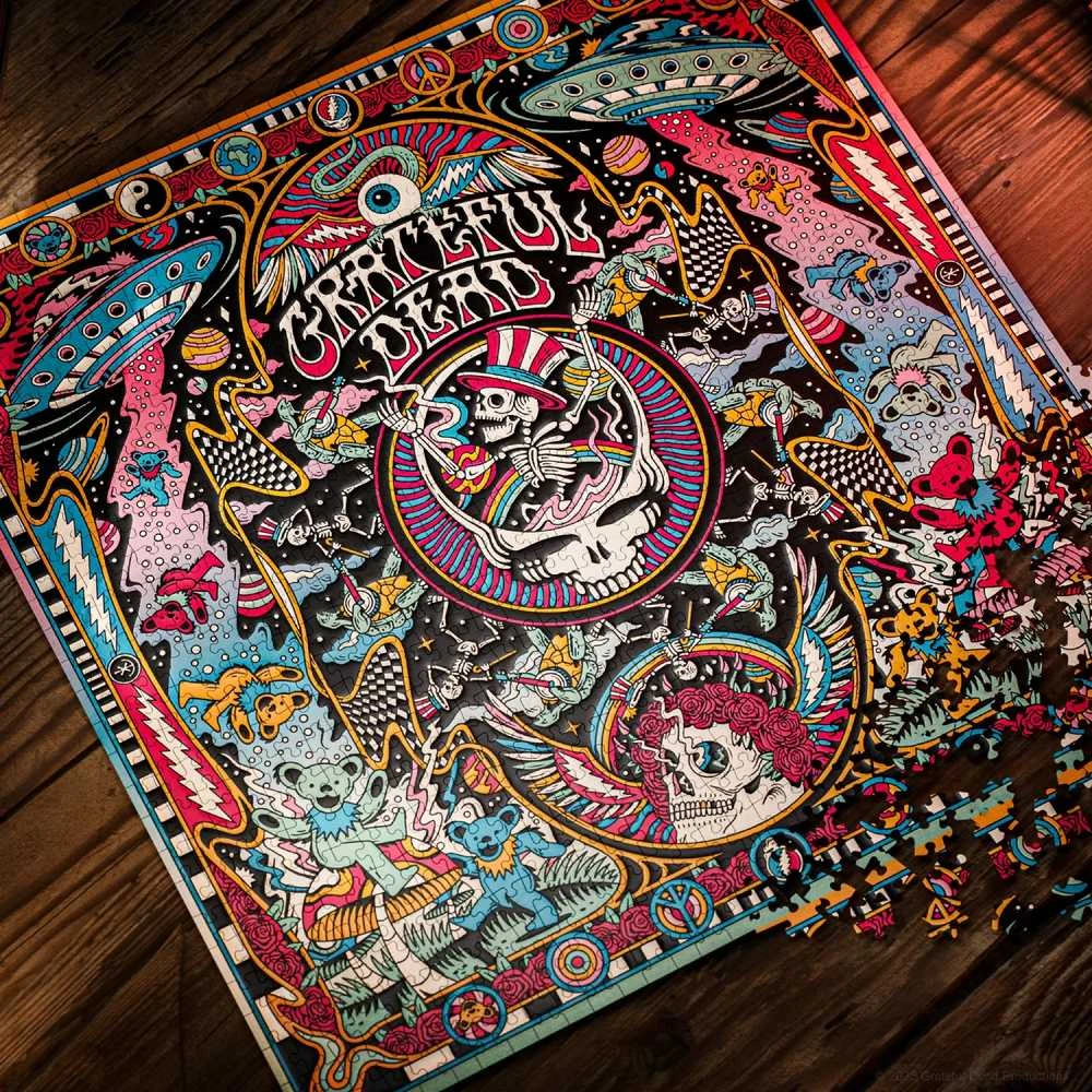 Theory 11 Grateful Dead psichodelinė dėlionė 1000 detalių – Theory11