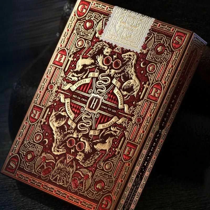Theory 11 Harry Potter Gryffindor Raudonos Theory11 Žaidimo Kortos