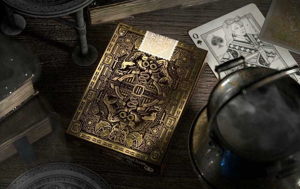 Theory 11 Harry Potter Hufflepuff Geltonos Theory11 Žaidimo Kortos