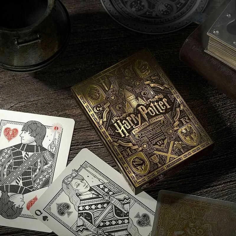 Theory 11 Harry Potter Hufflepuff Geltonos Theory11 Žaidimo Kortos