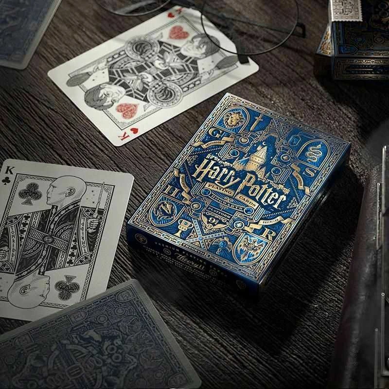 Theory 11 Harry Potter Raven Claw Mėlynos Theory11 Žaidimo Kortos