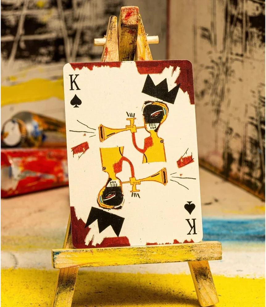 Theory 11 Theory11 Basquiat Žaidimo Kortos