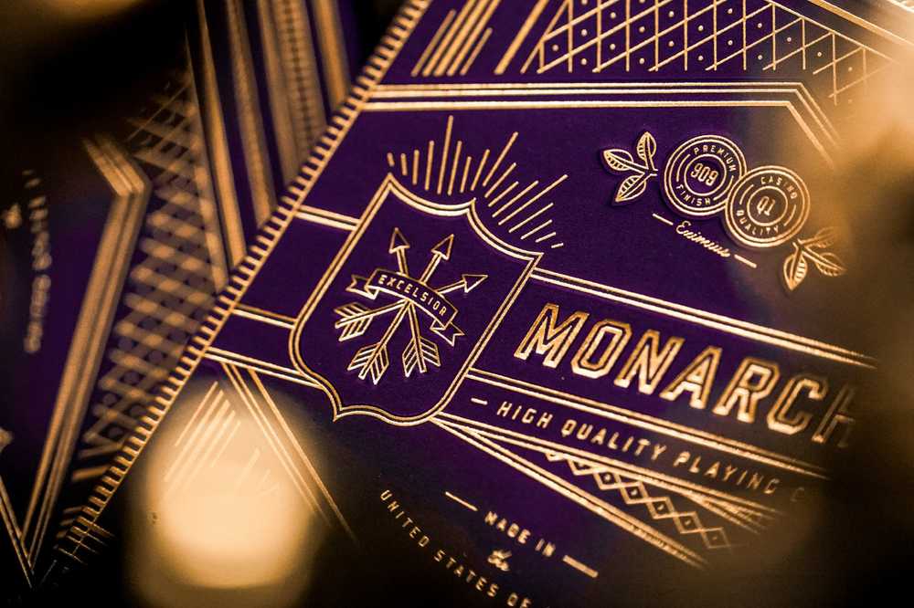 Theory 11 Theory11 Monarchs Kortos (Violetinės)