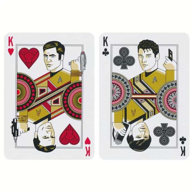 Theory 11 Theory11 Star Trek Dark Edition Žaidimo Kortos