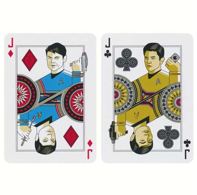 Theory 11 Theory11 Star Trek Dark Edition Žaidimo Kortos