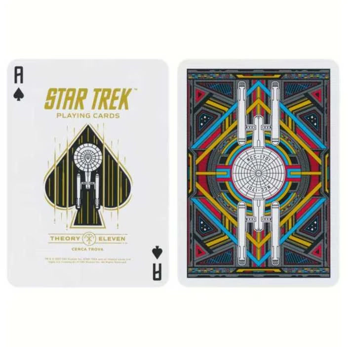 Theory 11 Theory11 Star Trek Dark Edition Žaidimo Kortos