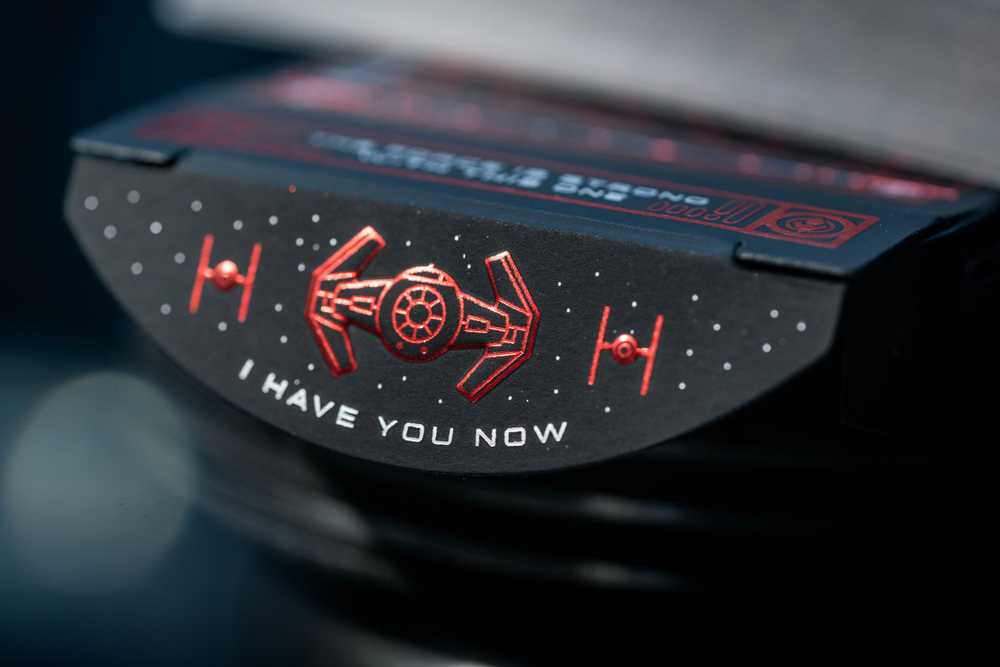 Bicycle 11 teorija Theory11 Star Wars Dark Side Kortos (Raudonos)