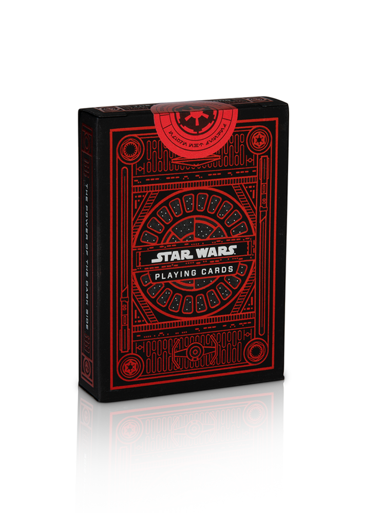 Bicycle 11 teorija Theory11 Star Wars Dark Side Kortos (Raudonos)