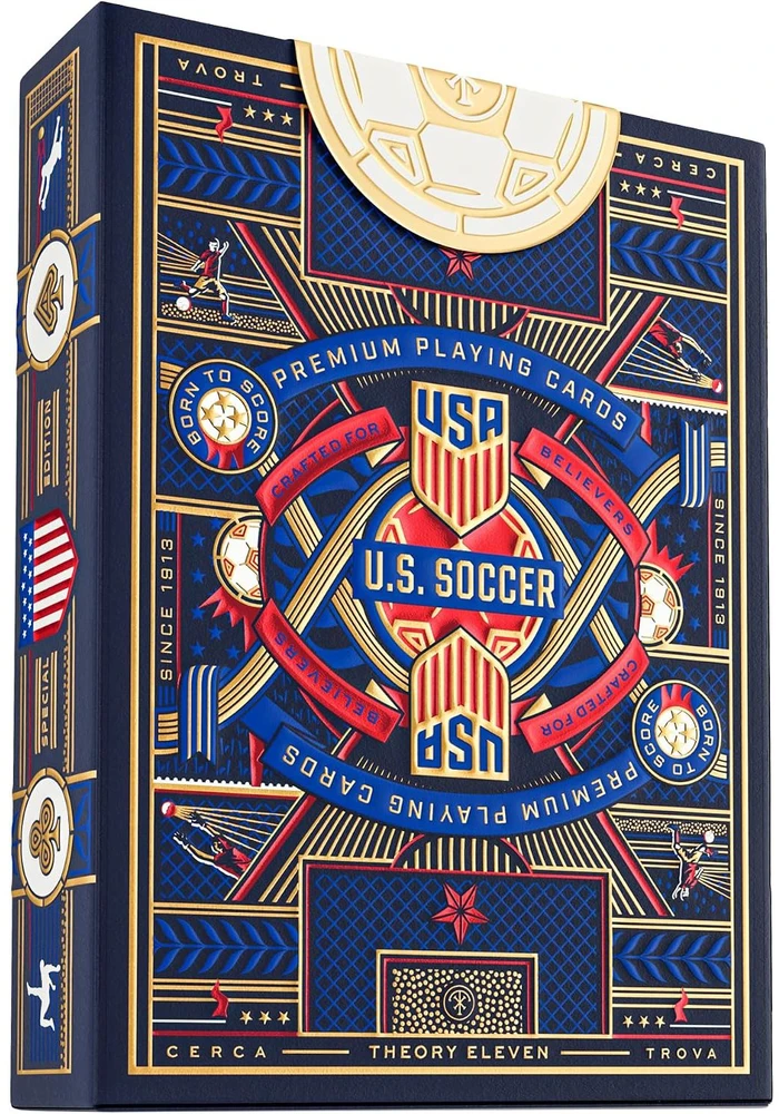 Theory 11 Theory11 U.S. Soccer žaidimo kortos – kolekcinė futbolo kaladė
