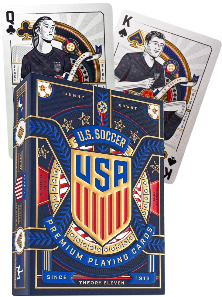 Theory 11 Theory11 U.S. Soccer žaidimo kortos – kolekcinė futbolo kaladė