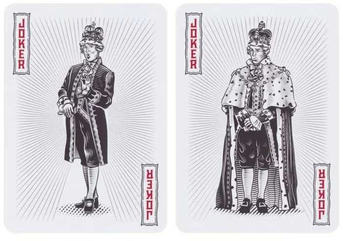 Theory 11 Hamilton žaidimo kortos Theory11 kolekcinė premium kaladė miuziklo fanams