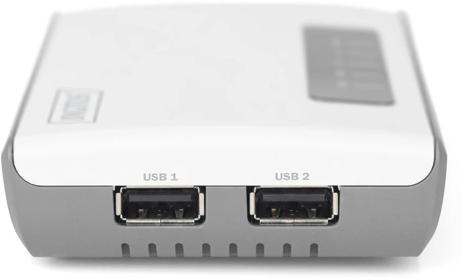 Tinklo Įranga - Digitus 2 Port USB 2.0 Belaidis Multi-Funkcinis Tinklo Serveris 300 Mbps