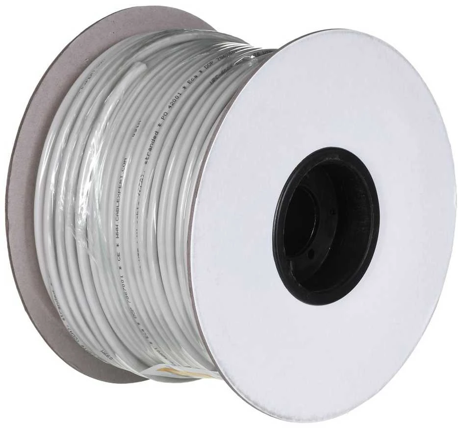 GEMBIRD UPC-6004-L/100 Gembird UTP suvytas kabelis, kat. 6, CCA 100m, pilka