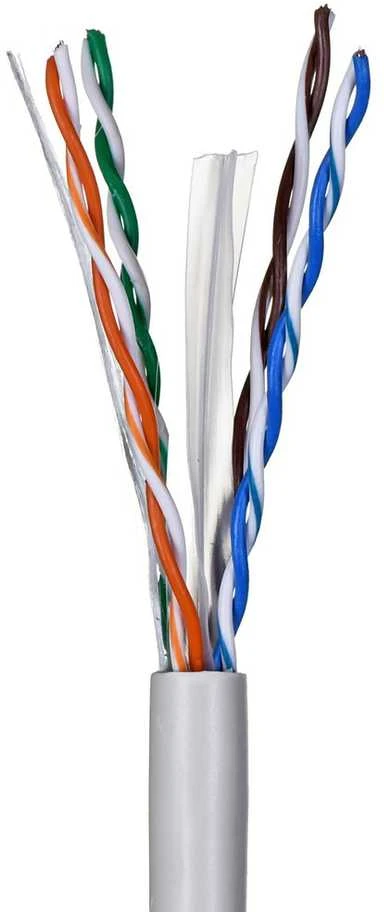 GEMBIRD UPC-6004-L/100 Gembird UTP suvytas kabelis, kat. 6, CCA 100m, pilka