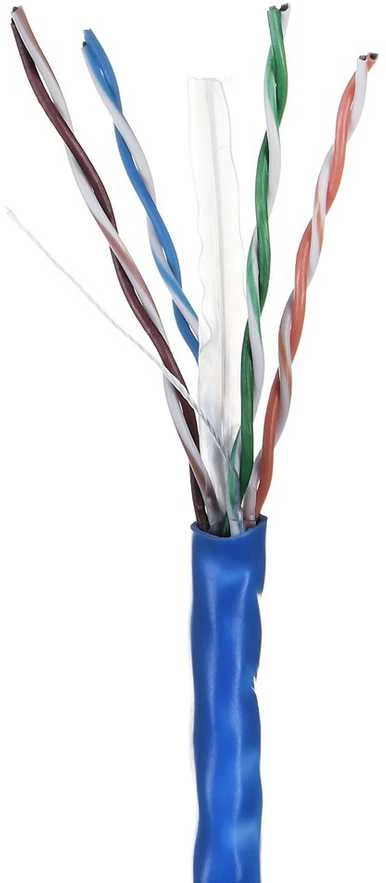 LANBERG Lan Cable UTP 1Gb/s 305m solid CCA Mėlyna