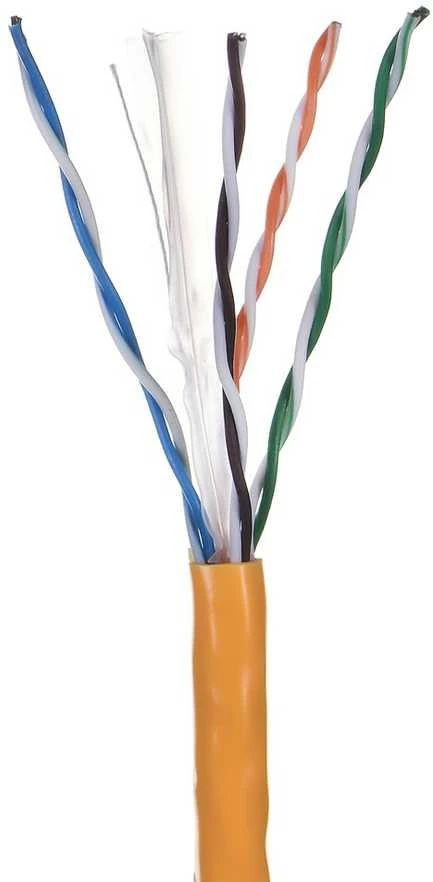 LANBERG Lan Cable UTP 1Gb/s 305m solid CCA Oranžinis
