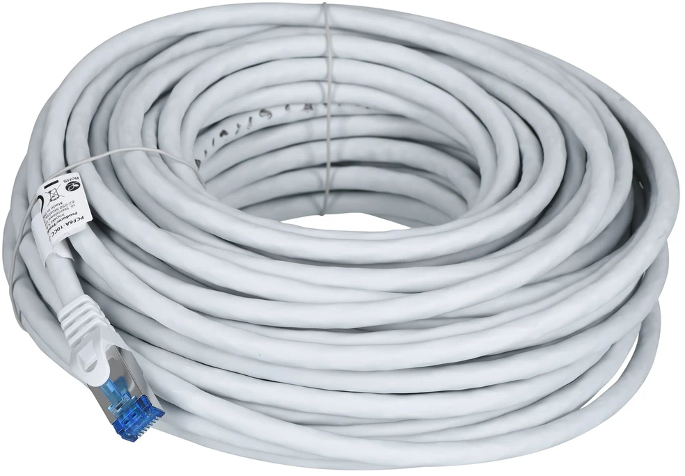 LANBERG patchcord kat.6A FTP LSZH CCA 20m pilkas