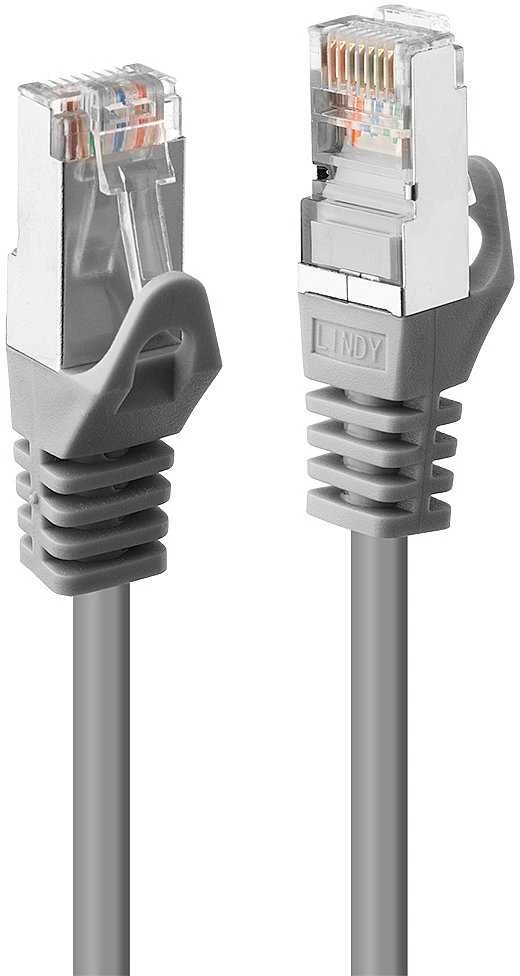 Tinklo kabelis - LINDY 3m Cat.5e F/UTP RJ45 100MHz CCA Pilkas