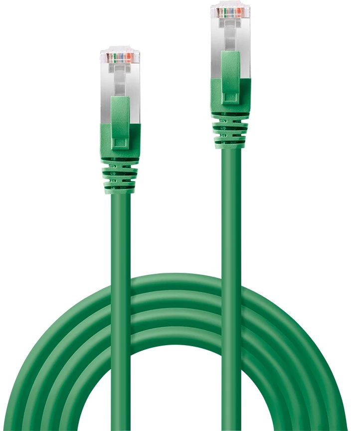 Tinklo Kabelis - LINDY Cat.6 S/FTP 250MHz 26AWG varis LSZH, 2 m, Žalia