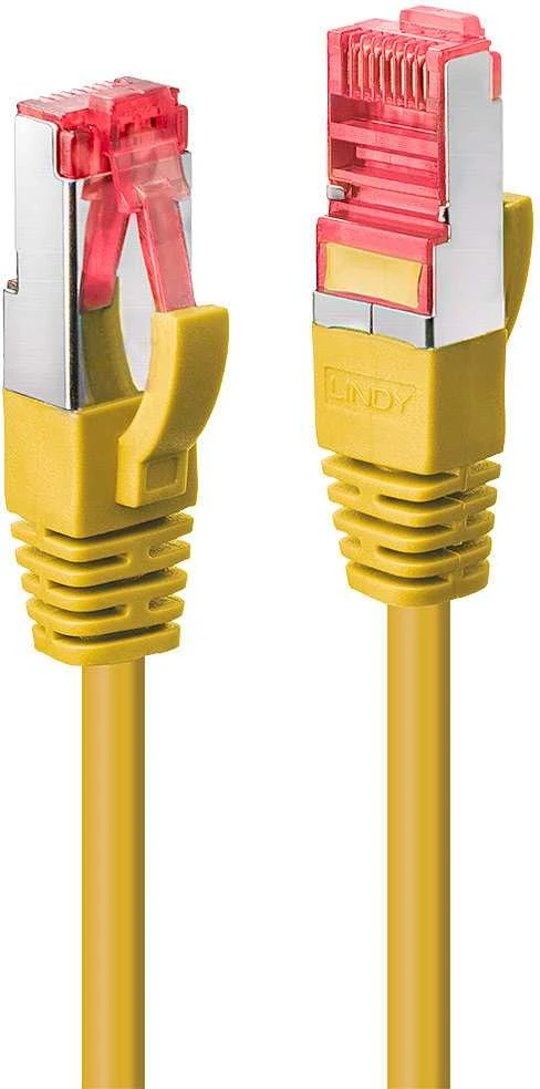 Tinklo Kabelis - LINDY Cat.6 S/FTP Tinklo Kabelis, RJ45, M/M, 250MHz, 27AWG, 15 m, Geltonas