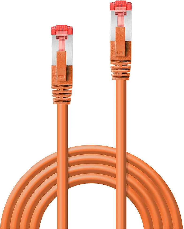 Tinklo Kabelis - LINDY Cat.6 S/FTP Tinklo Kabelis, M/M, RJ45, 250MHz, 27AWG, 20 m, Oranžinis