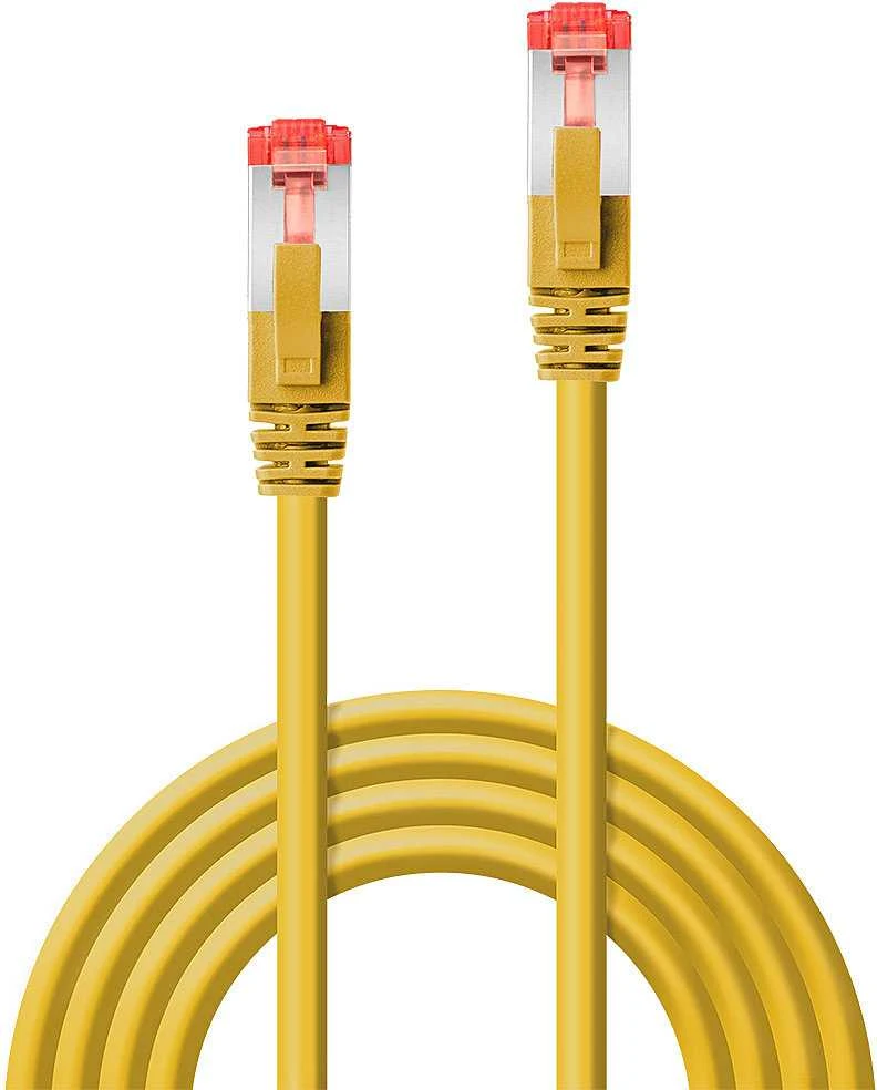 Tinklo Kabelis - LINDY Cat.6 S/FTP Tinklo Kabelis, RJ45, M/M, 250MHz, 27AWG, 0.3 m, Geltonas