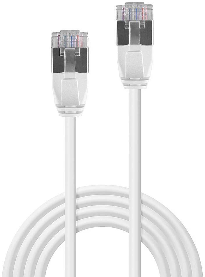 Tinklo Kabelis - LINDY Cat.6A U/FTP LSZH Ultra Slim Tinklo Kabelis, RJ45, M/M, 500MHz, 30AWG, 3 m, Pilkas