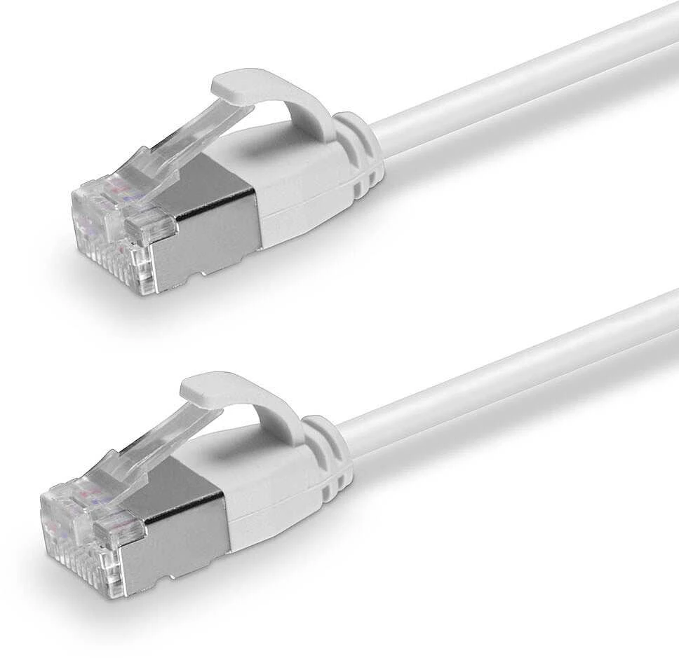 Tinklo Kabelis - LINDY Cat.6A U/FTP LSZH Ultra Slim Tinklo Kabelis, RJ45, M/M, 500MHz, 30AWG, 1.5 m, Pilkas