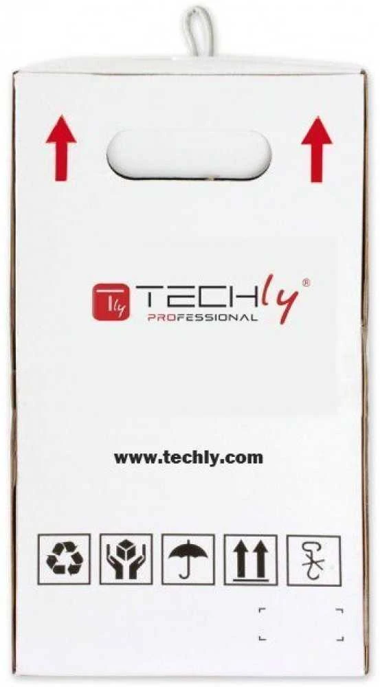 TECHLY 029167 TechlyPro F/UTP Cat5e lauko tinklo masinis kabelis 4x2 kietas CCA 305m dėžė juodas