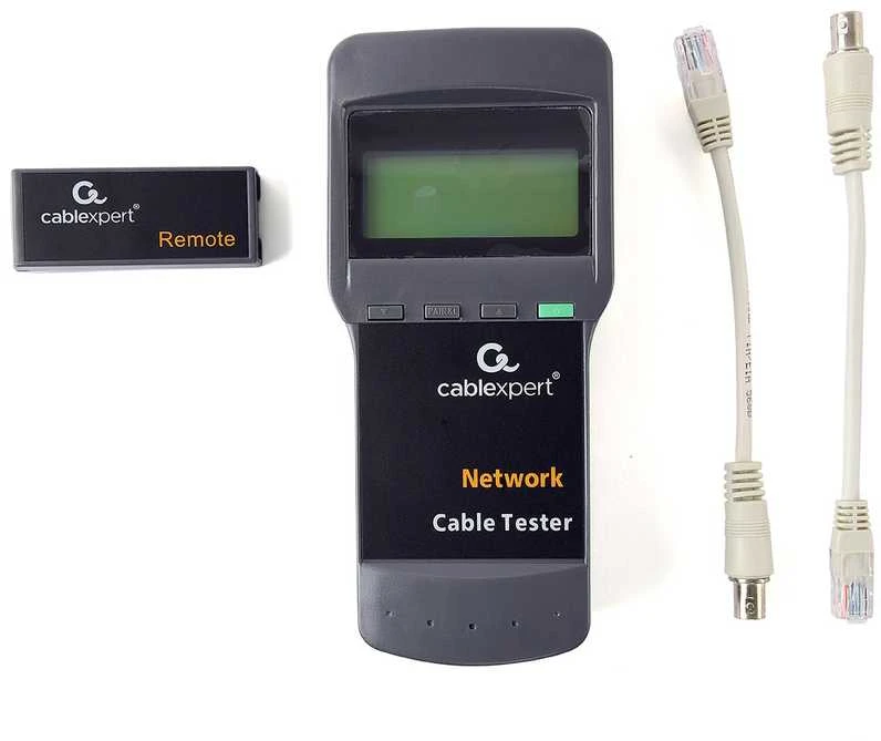 Gembird Cablexpert NCT-31 skaitmeninis tinklo kabelių testeris, juodas
