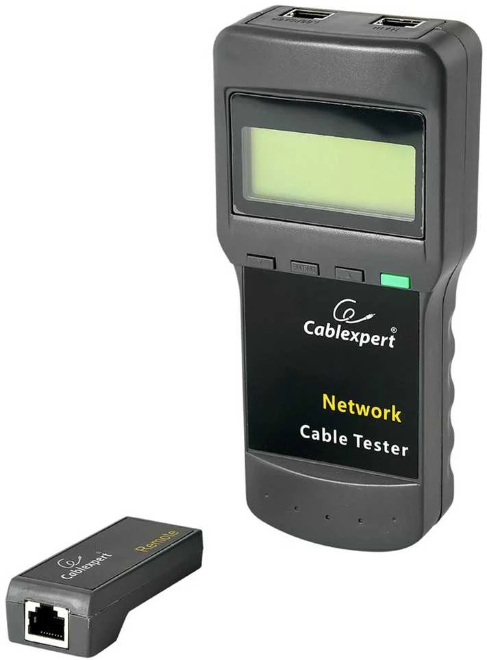 Gembird Cablexpert NCT-31 skaitmeninis tinklo kabelių testeris, juodas