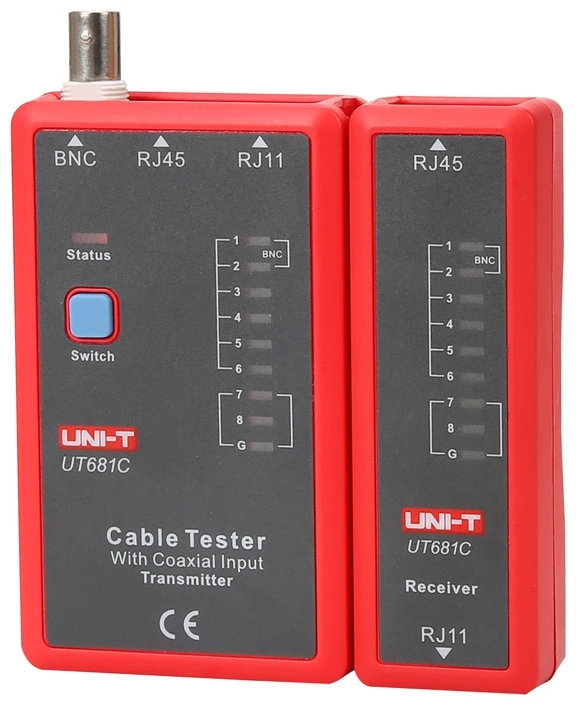 Testeris tinklo kabeliui UT681C /UNI-T/