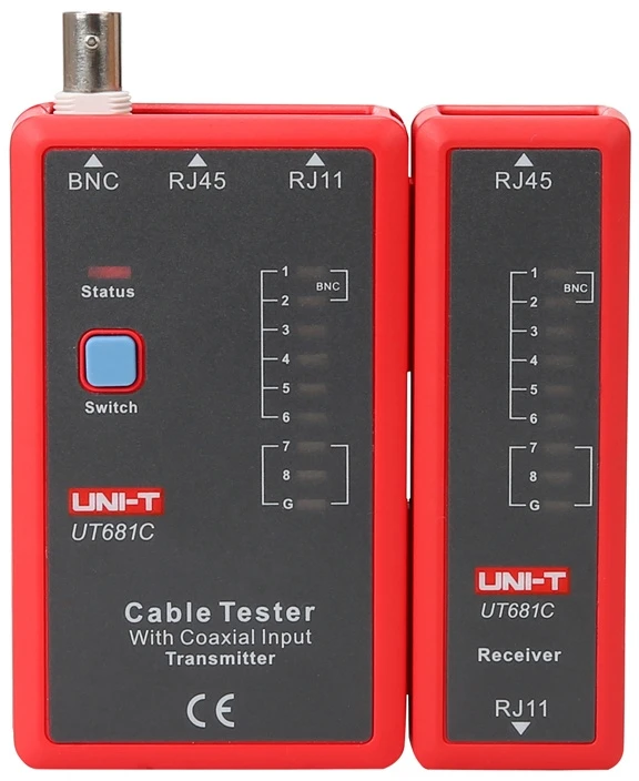 Testeris tinklo kabeliui UT681C /UNI-T/
