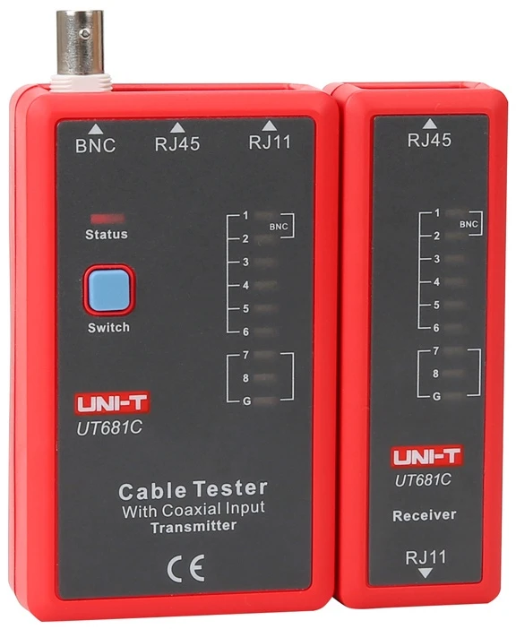 Testeris tinklo kabeliui UT681C /UNI-T/
