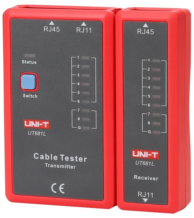 KABELIŲ TESTERIS UT-681L UNI-T