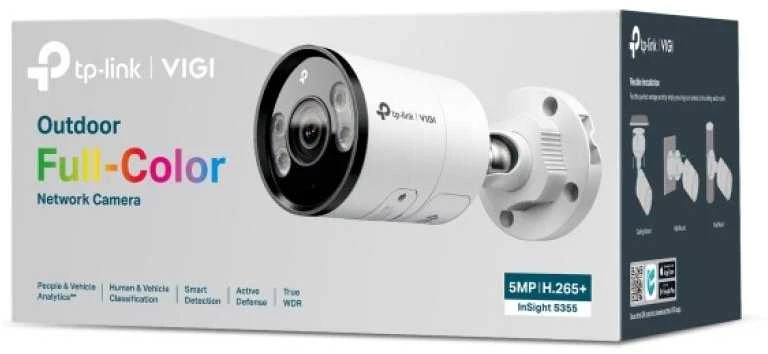 Tinklo Kamera - TP-LINK InSight S355 5MP 2880x1620 IP67 Atsparus Vandeniui