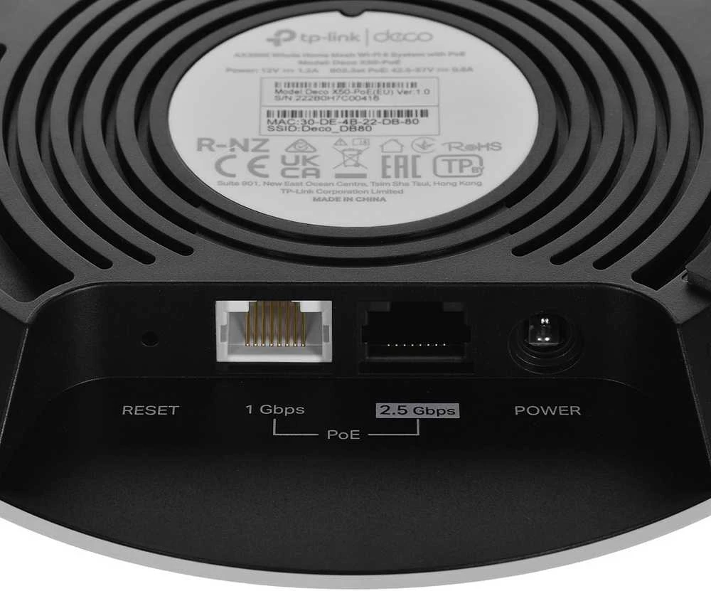 Maršrutizatorius TP-LINK TP-LINK prieigos taškas Deco X50-PoE(3-pack) X50PoE (3 vnt. pakuotė)