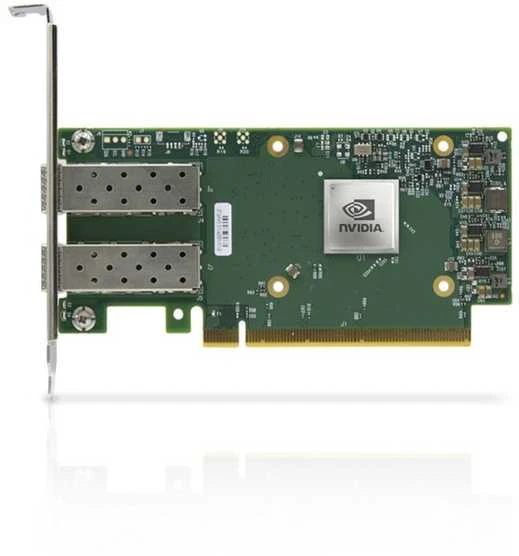 Mellanox ConnectX-6 Dx EN adapterio kortelė, 100GbE dviejų prievadų QSFP56, PCIe4.0 x16, be kriptovaliutų