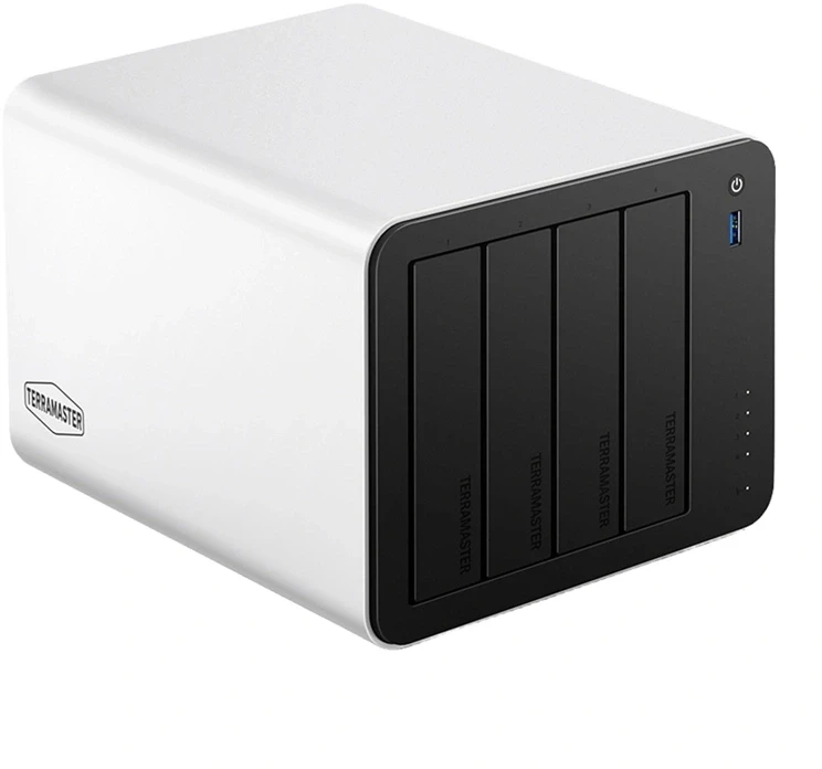 „TERRAMASTER F4-425 Plus“ NAS failų serveris su „Intel N95“, 8 GB RAM ir 4 lizdais