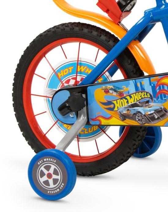 Toimsa Vaikiškas dviratis - Hot Wheels 16" Mėlynas