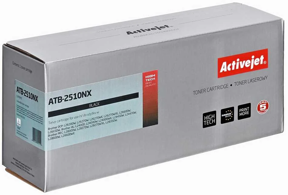 Activejet ATB-2510NX Toneris (replaces Brother TN2510XL; Supreme; 3000 pages; juodas)