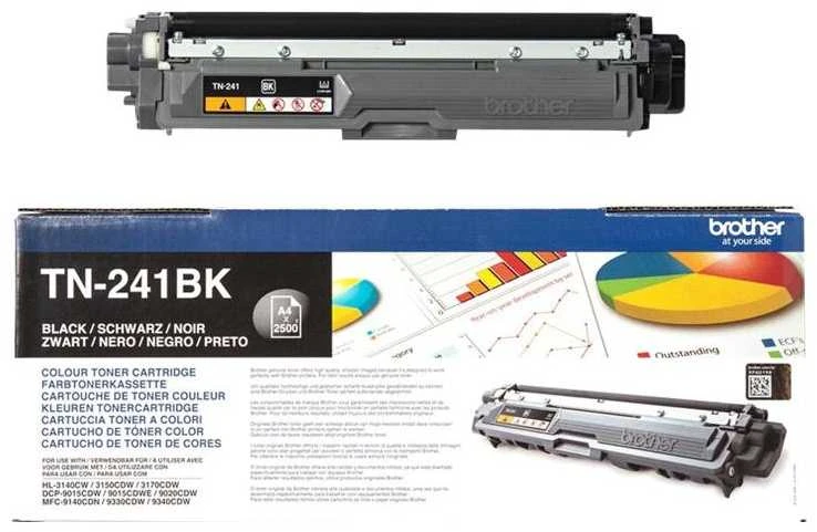 Brother TN-241BK | Toneris Cartridge | Juodas