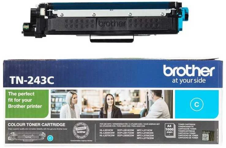 Brother Brolis TN243C | Tonerio kasetė | Žydra spalva