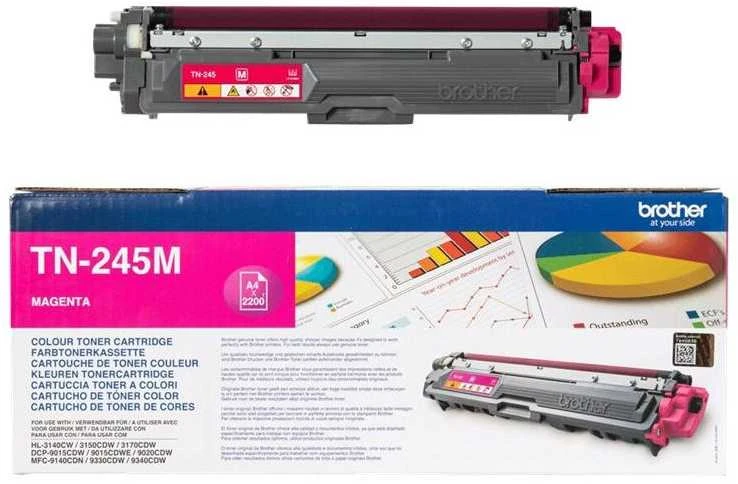 BROTHER TN-245M TONER HIGH MAGENTA 2200P