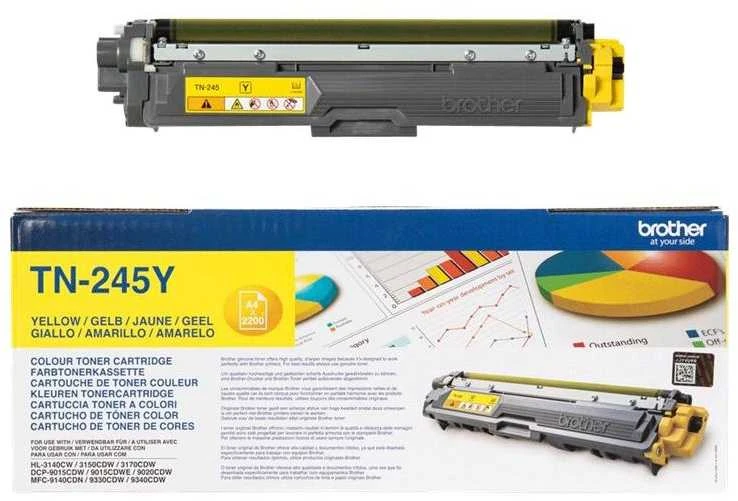BROTHER TN-245Y TONER HIGH Geltonas 2200P