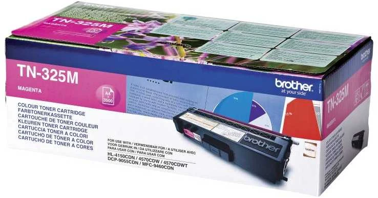 BROTHER TN-325M TONERIS HIGH MAGENTA 3500P