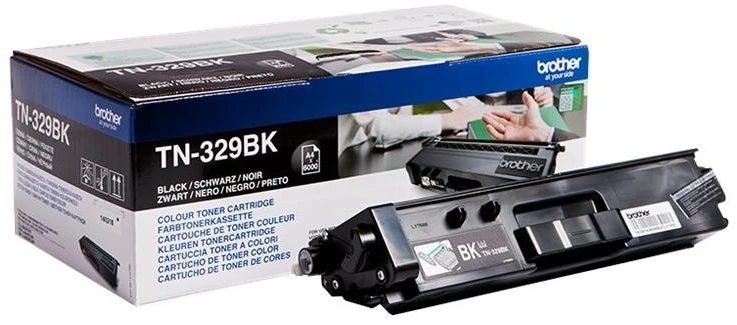 BROTHER TN-329BK TONERIS S.HIGH BLK 6000P
