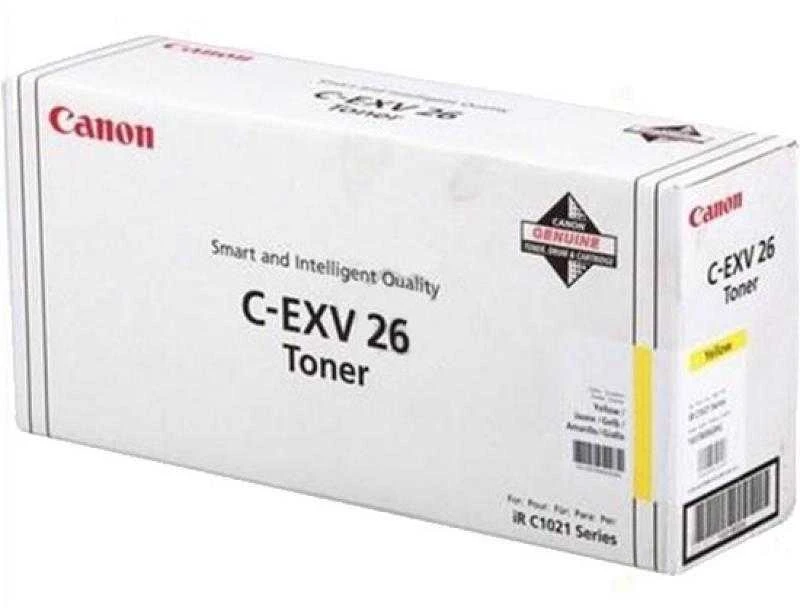 Canon kasetė EXV26Y, geltona